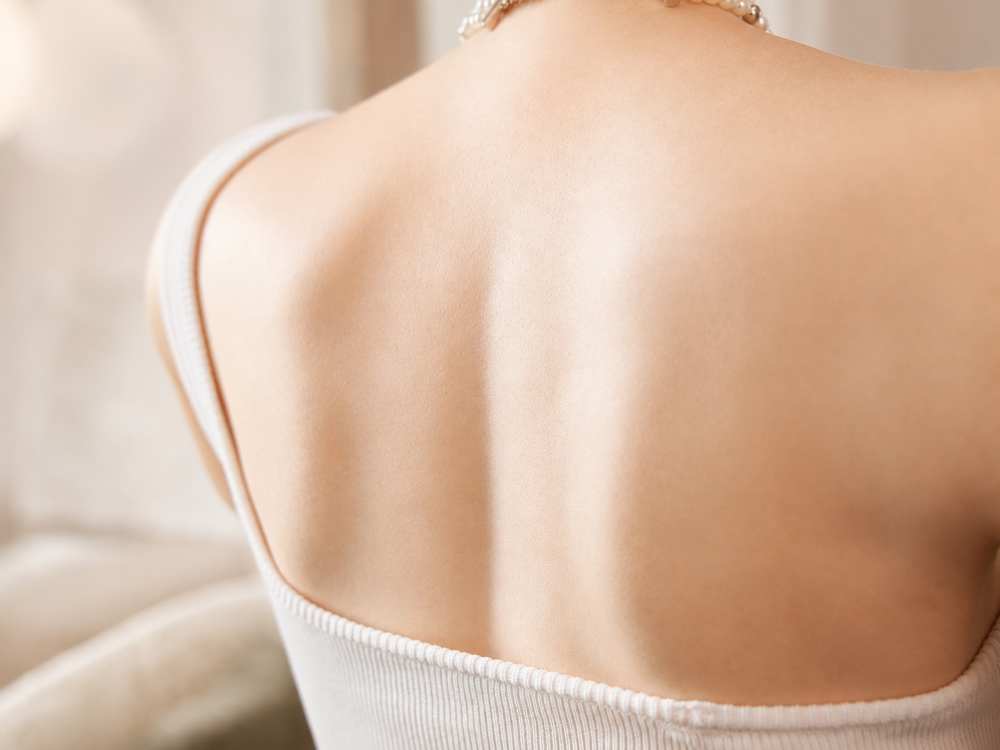 Shoulder silicone detail
